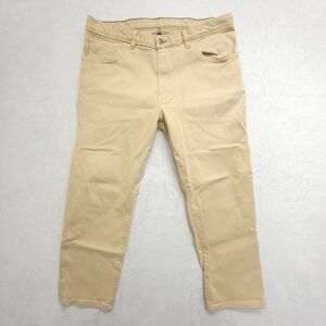 Blue Delta Bruce Martin 8004 Jeans Tan Men’s Measures 34x25 Stretch